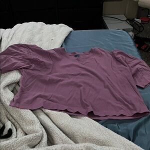 Old Navy Women's Mauve Crop Top